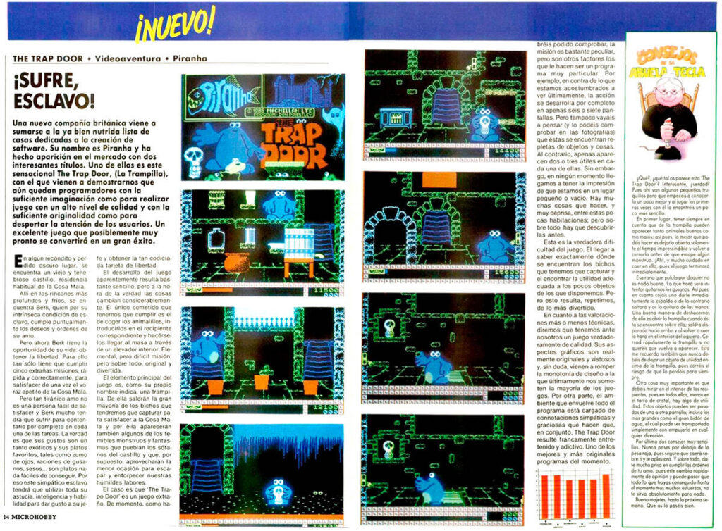 The Trap Door Spectrum Microhobby