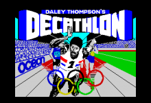 Pantalla de carga Daley Thompson's Decathlon