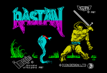 Rastan Spectrum Portada