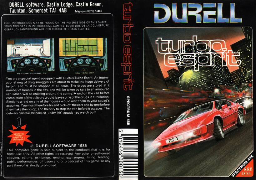 Turbo Esprit carátula