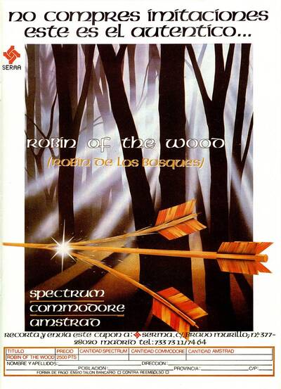 Robin Of The Wood Anuncio