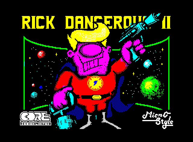 Rick Dangerous 2 Spectrum