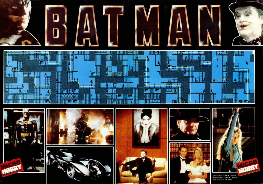 Batman mapa spectrum