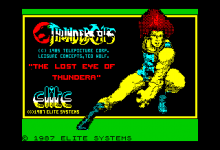 Pantalla de carga Thundercats