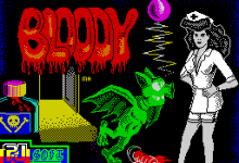 Pantalla de carga de Bloody
