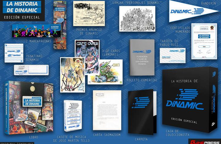 Edición Especial Libro La Historia de Dinamic