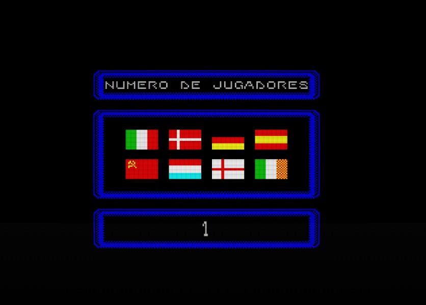 La reproducción de la Eurocopa Alemania ‘88, sin duda uno de los atractivos de Michel Futbol Master.