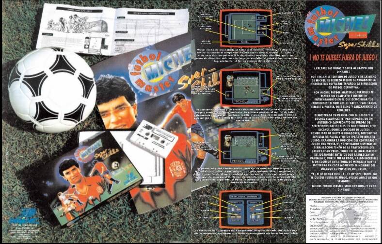 Promoción publicitaria del juego en las revistas de la época con todo lujo de detalles.