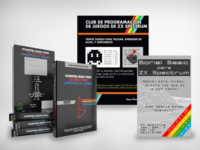 Libros programación Spectrum