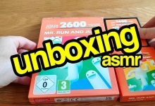 Unboxing ASMR Mr. Run and Jump Atari 2600