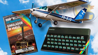 Simuladores de vuelo en el Sinclair ZX Spectrum