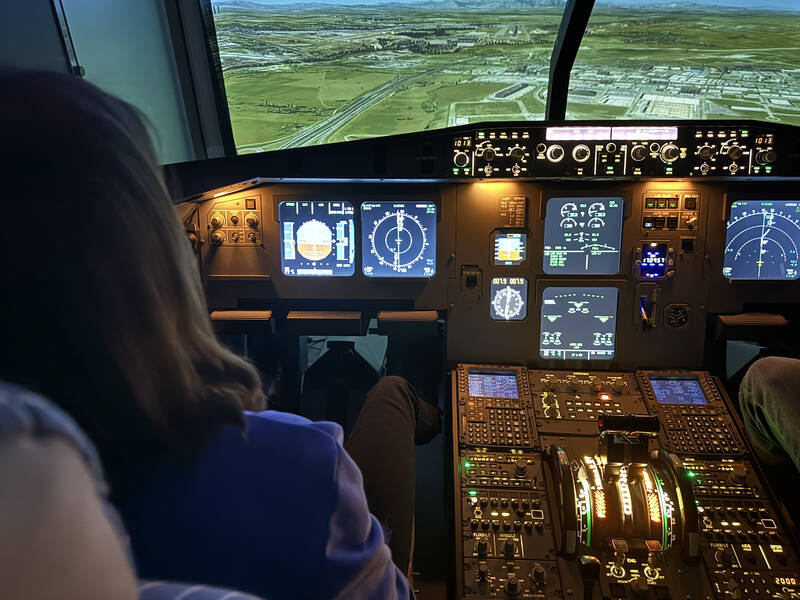 Simuladores de vuelo profesional