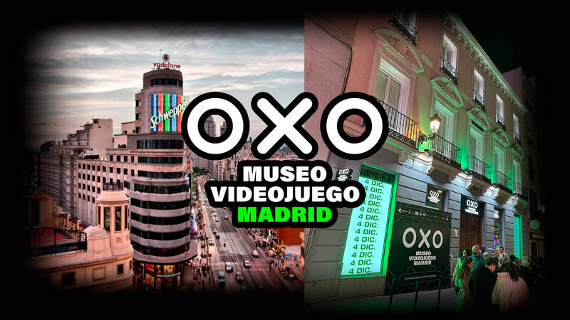 OXO Museo Videojuego Madrid