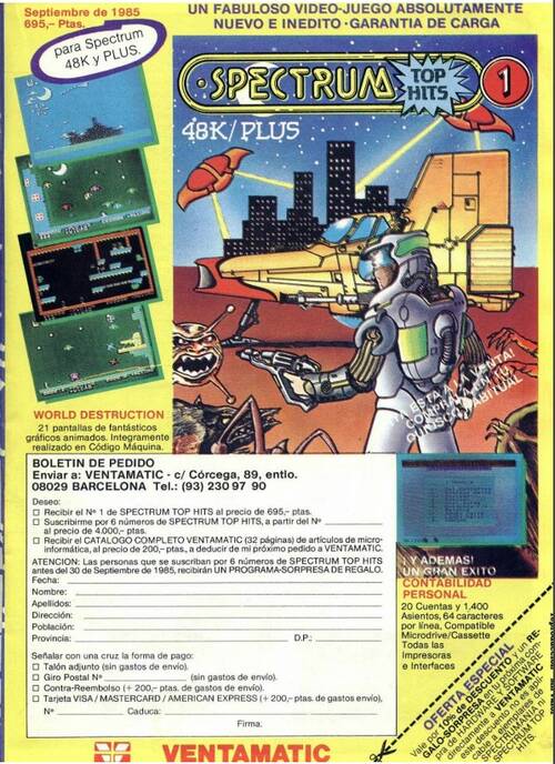 Publicidad Revista ZX 22