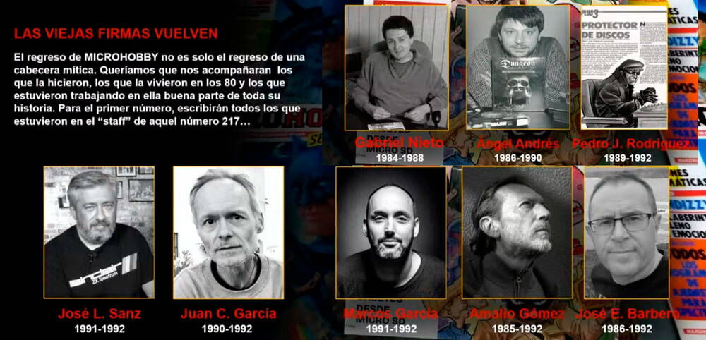 vuelve microhobby firmas