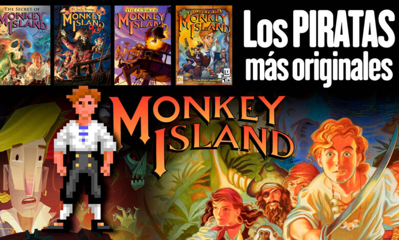 Los PIRATAS más originales. Monkey Island.