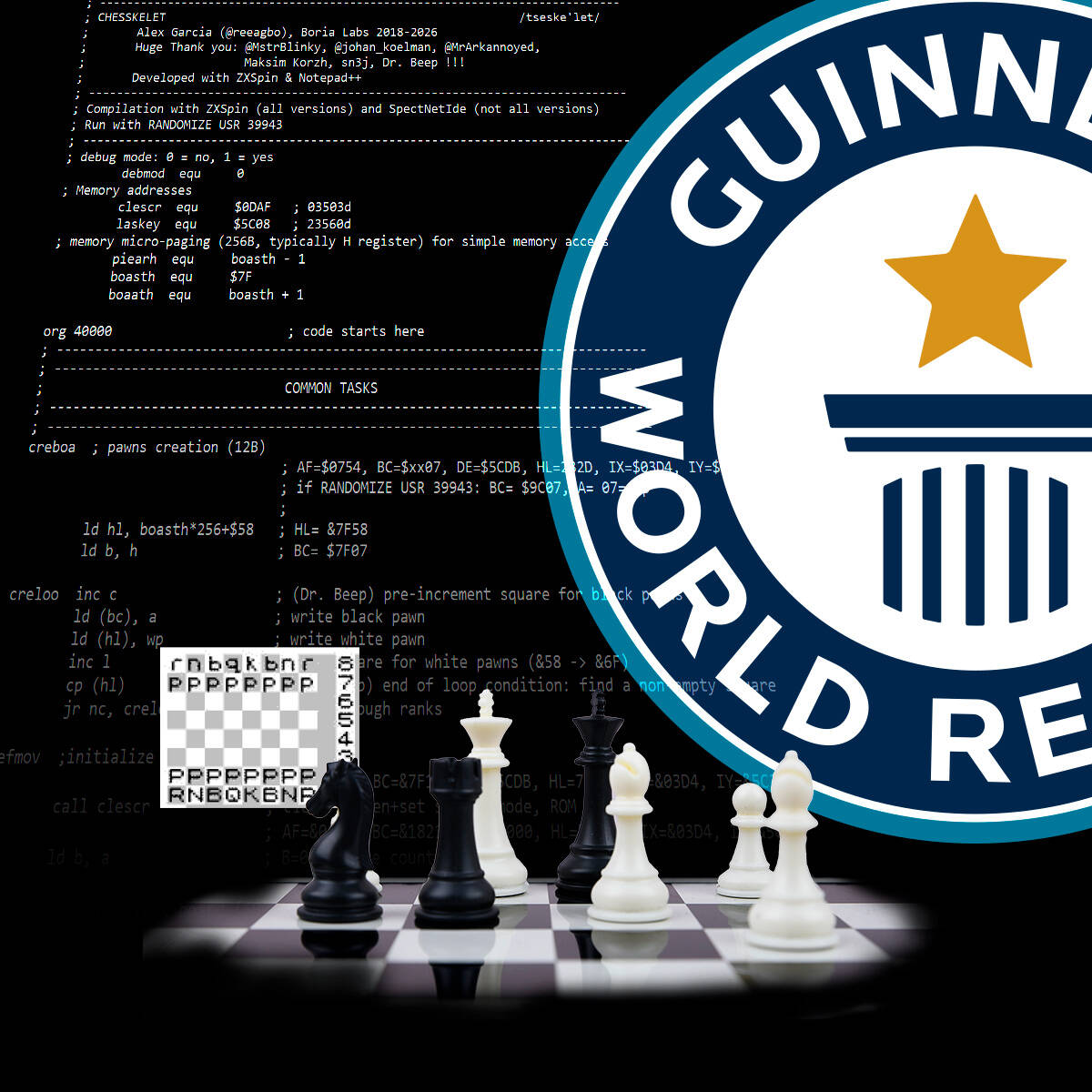 Guinness Chess Record