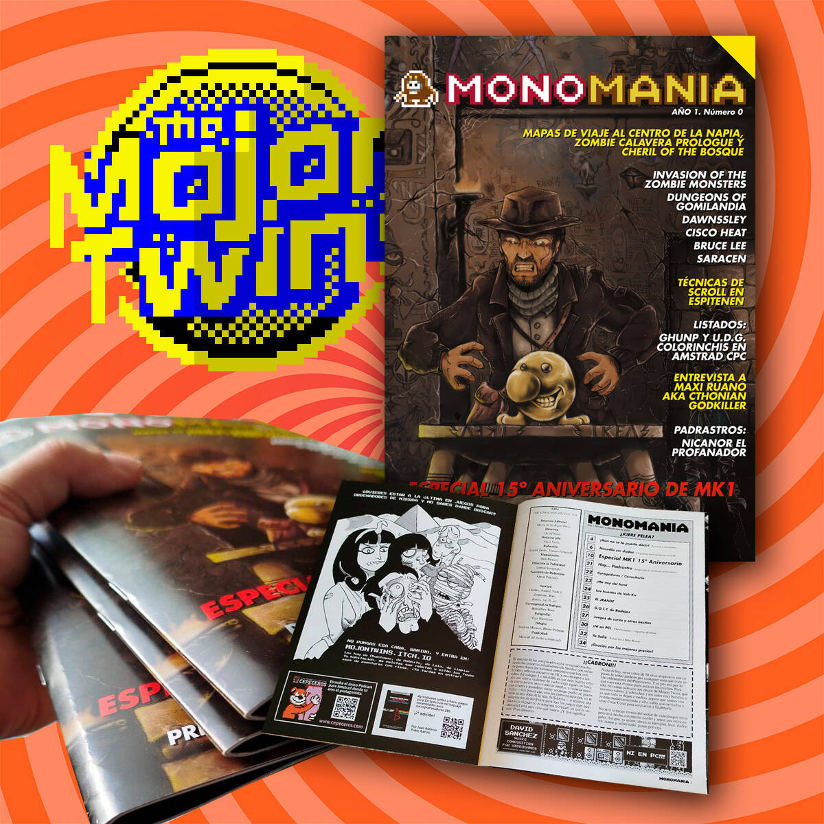 Revista Monomania The Mojon Twins
