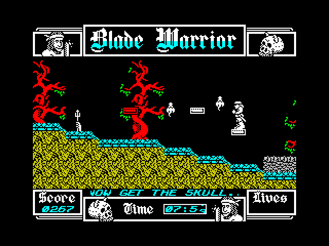 Blade Warrior spectrum ingame