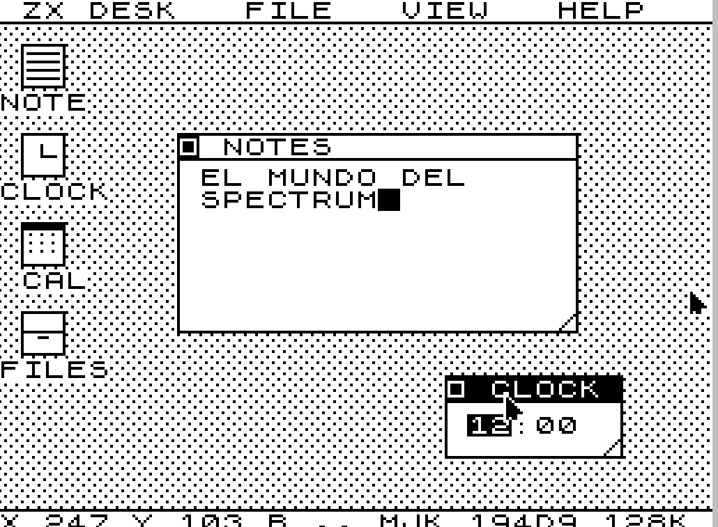 ZX Desk Spectrum