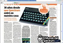 30 años desde que Spectrum entró en nuestra casa (diario 20 minutos)