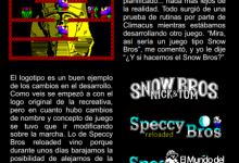 Álbum de desarrollo de Speccy Bros y confirmación de copia física