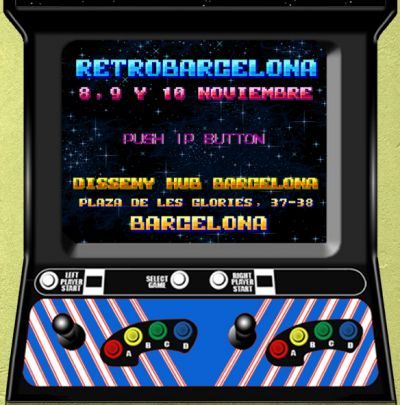 ¡Calentando motores la Primera edición de RetroBarcelona!