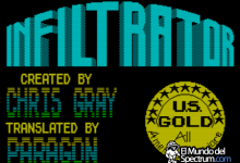Infiltrator (1986) U.S. Gold