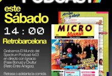 Este sábado El Mundo del Spectrum Podcast 4x03 ¡en directo!