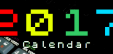 Calendario conmemorativo 30 años del Spectrum por Ignacio Prini
