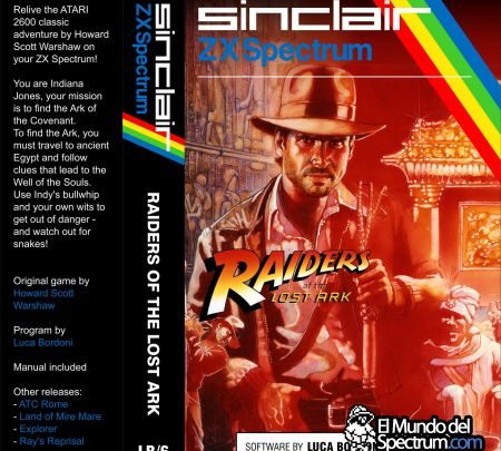 ¡Nuevo! Indiana Jones Raiders of the Lost Ark (Luca Bordoni)